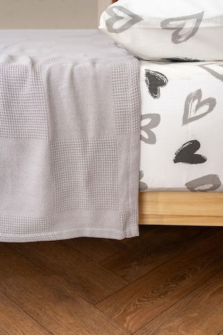 Soley Serenity %100 Pamuk 200 X 220 Cm Çift Kişilik Pike Gri