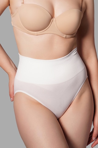 Fit Women Toparlayıcı Yüksek Bel Külot 1010 Beyaz