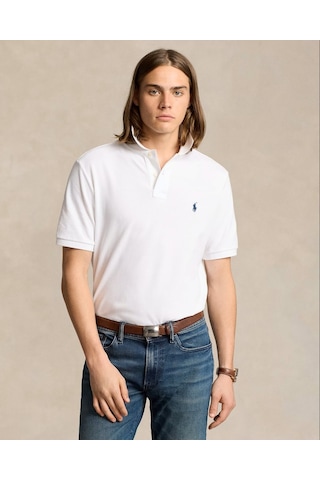 Polo Ralph Lauren Ikonik File Polo Tişört Beyaz