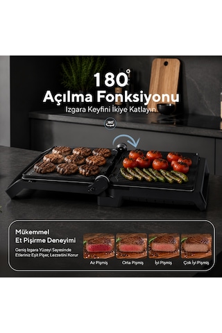 Kumtel TTM-10 2000 W Dijital Tost Ve Izgara Makinesi