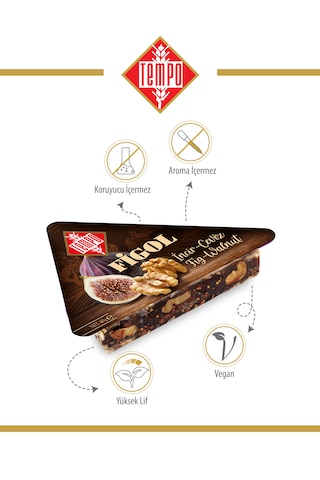 Figol Cevizli İncirli Bar Üçgen 40 G X 12 Adet