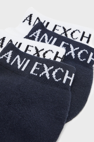 Armani Exchange Erkek Çorap 956013 Cc406 01538 Beyaz - Lacivert
