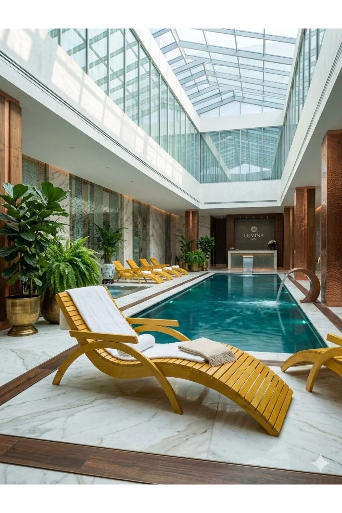 Zohodesign Doğal Ahşap Şezlong/ergonomik Şık Ve Dayanıklıtasarım/plaj Ve Havuz /otel/spa/bahçe Ve Teras Ahşap - Bej