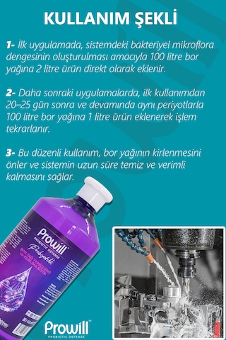 Probiyotikli Bor Yağı Temizleme Ve Koruma Sıvısı 1 Lt