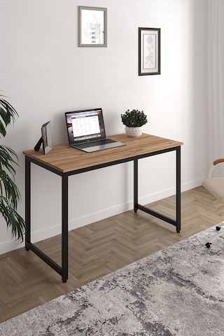 Çalışma Bilgisayar Masası Ofis Masası 60 X 120 Cm - Atlantik Çam