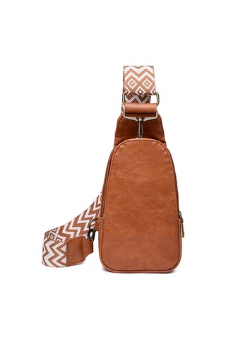 Dachuang "kadınlar İçin Bohem Deri Crossbody Sling Çantası - Şık Seyahat Ve Yürüyüş Gündüzü" Brown