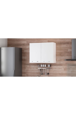 Minar 90 Cm Mutfak Dolabı Beyaz 90-b1-üst Modül