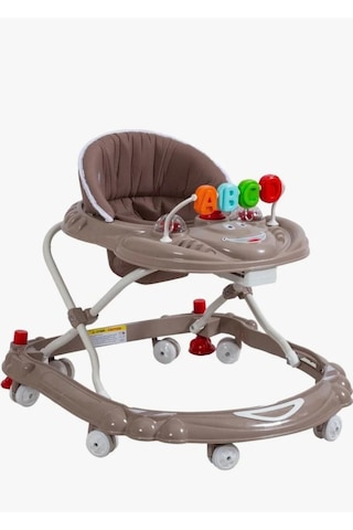 Ciciko Smile Yürüteç Öğretici Ve Stoplu Bej Yürüteç