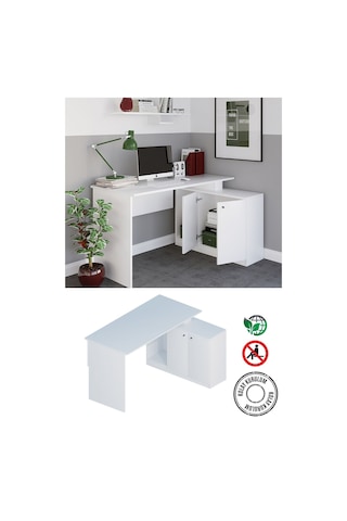 Decormet Başak Çalışma Masası Beyaz Diğer