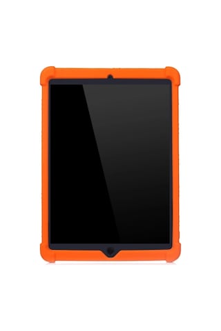 iPad Uyumlu 7 10.2 İnch- iPad Uyumlu Air 3 10.5 İnch Kılıf Standlı Darbe Emici Silikon Kılıf- 5775 Tablet Kılıfı