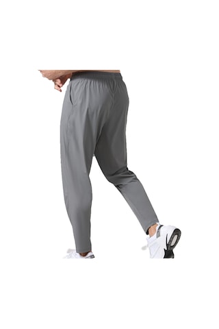 Hombey Erkek Spor Pantolonları - İnce Hacimli Hızlı Kuruyan Kumaş, Esnek Kemerli Bel Ve Yan Cep - Fitness, Koşu, Boksa Uygun Gri