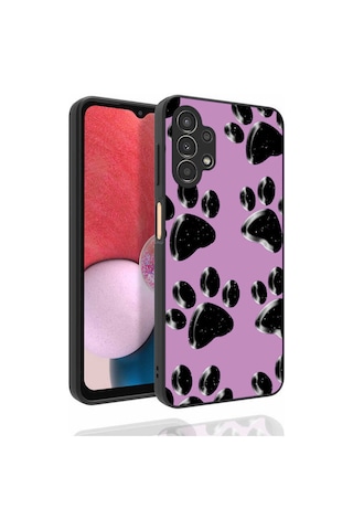 Zore Galaxy Uyumlu A13 4g Kılıf Desenli Kamera Korumalı Parlak Nora Kapak - No3 No3