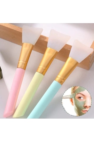 Slikon Krem Ve Makyaj Sürme Spatulası