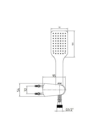 Eca Tiera Mafsallı Askılı Duş Seti Banyo Üst Takım 102117342 Diğer