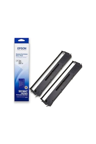Epson LX-300 C13S015647 Şerit 2'Li Paket