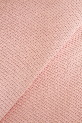 Kaşmir Home Runa %100 Pamuk Çift Kişilik Pike Takımı Rose Rose