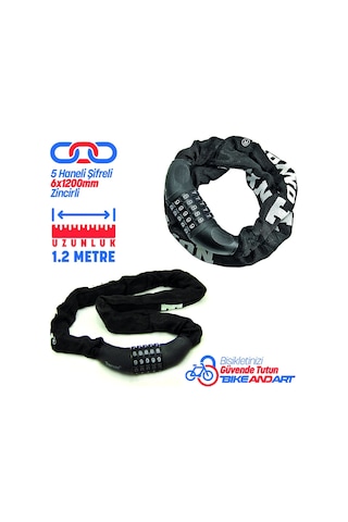 Zedonyon 6x1200 Şifreli Zincir Kilit