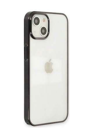 Newface Apple, Uyumlu iPhone 14 Plus Kılıf Element Silikon Semeglbl - 6 - Siyah