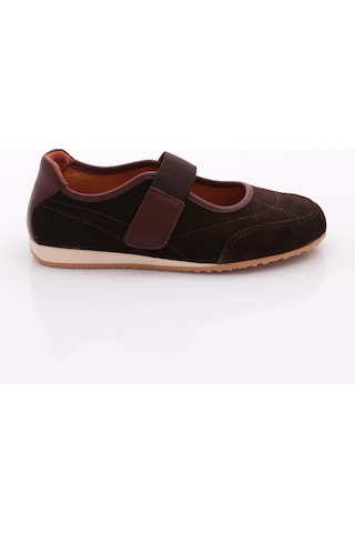 Dgn 252544 Kadın Casual Ayakkabı Kahve Süet