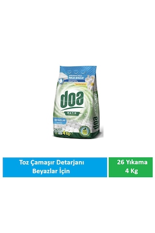Doa Matik Toz Deterjan Beyazlar Ve Renkliler 2 X 4 Kg