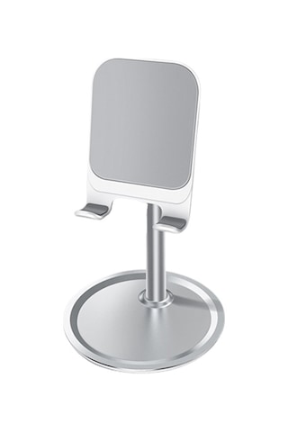 Ally K7 Masaüstü Stand Cep Telefonu ve Tablet Tutucu Gümüş