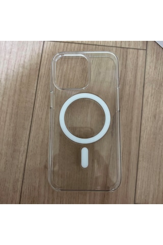 İphone 16 Pro Max Uyumlu Magsafe Kablosuz Şarj Özellikli Şeffaf Kılıf