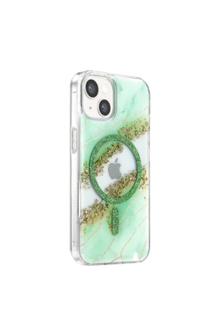 Lotus Simli Magsafe İphone 11 Yeşil