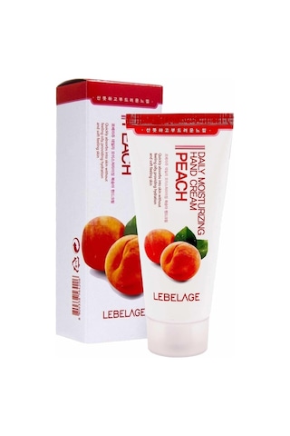 Lebelage Şeftali Özlü Doğal İçeriklerle Zengin Nemlendirici El Kremi Peach Hand Cream