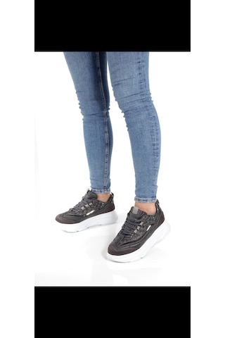 Meyoushoes Spor Yüksek Taban Yürüyüşayakkabısı Açık Gri 40 Beyaz