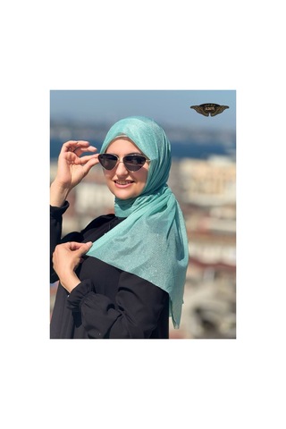 Aldaıyr Simli Şifon Şal Çok Rrenkli45
