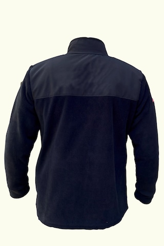 Lukitus Erkek Anti Pilling Tüylenme Yapmaz Polar Sweatshirt Mont Siyah