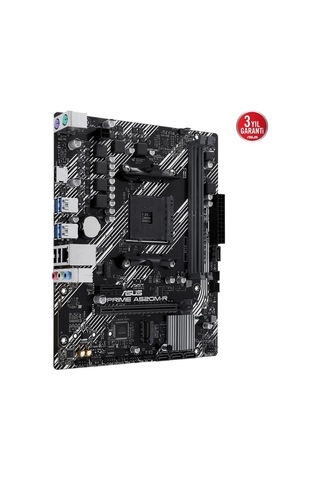 Asus Prıme A520m-r 5100mhz Oc Ddr4 Soket Am4 M.2 Hdmı Matx Anakart Kdo