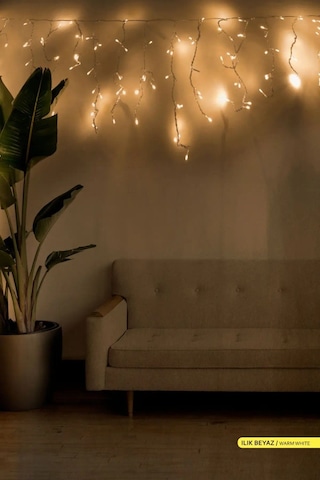 ACK 192 LED li Süsleme Işığı Saçak 3000K Gün Işığı 9W 2m