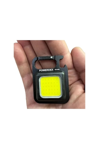 Powerdex Şarjlı Cob Ledli Anahtarlık Profesyonel