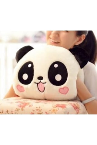 Peluş Panda Tasarımlı Yastık (311675081)