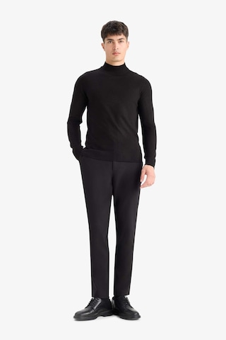 Defacto Slim Fit Dar Kesim Balıkçı Yaka Basic Düz Triko Kazak R1127az25wnbk27 Siyah