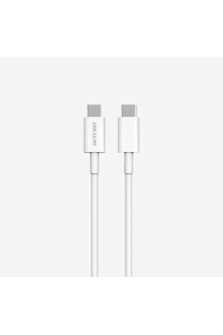 Hıksemı Hs-hub-cbc2c Usb-c To Usb-c Hızlı Şarj Ve Veri Kablosu 60w, 1m - Beyaz