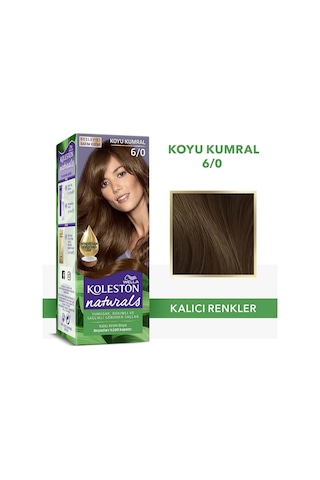 Koleston Naturals Boya 6/0 Koyu Kumral