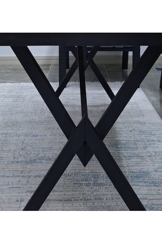 Ahşap Mobilya Mutfak Yemek Balkon Masa Ayağı X Ayak Ayarlanılır Ayak