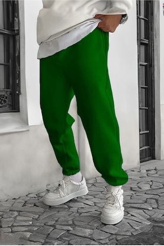 Smile Face Yeşil Jogger Eşofman Altı Yeşil