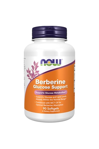 Now Foods, Berberine Glucose Support, 90 Softgels