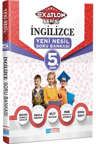 5. Sınıf İngilizce Soru Bankası Evrensel İletişim Yayınları