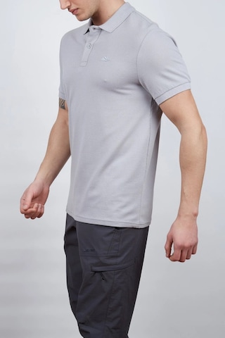 Alpinist Roc Erkek Polo T-shirt - Gri