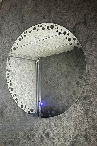 Arif Gün Işığı Ledli 55 x 55 Yuvarlak Model:55-G Dekoratif Ayna Günışığı