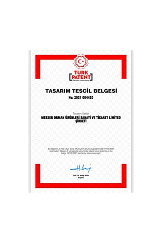 Minimalist Lambader Safir Meşe Şapka Rengi