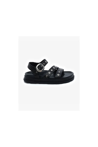 Greyder Kadın Siyah Hakiki Deri Sandalet 5y2cs34470 7561 Sıyah