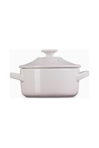 Le Creuset Jardin Mini Lüks Seramik Sunum Kabı Servis Tabakları Shell Pink 3
