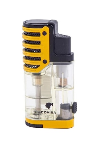 Cohiba Ccm00499 Torch Puro Çakmağı Sarı Krom