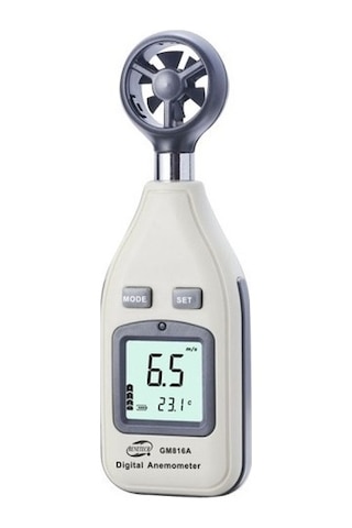 Benetech Thr186 Termometreli Hava Akım Ölçer Anemometre
