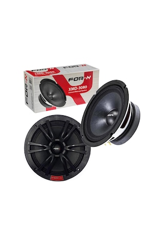 Oto Mıdrange 20Cm 300W 2 Adet For-X Xmd-3080